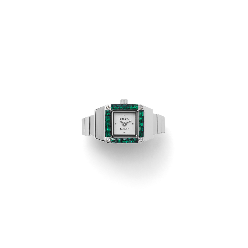BREDA x DALMATA Time Ring - Silver