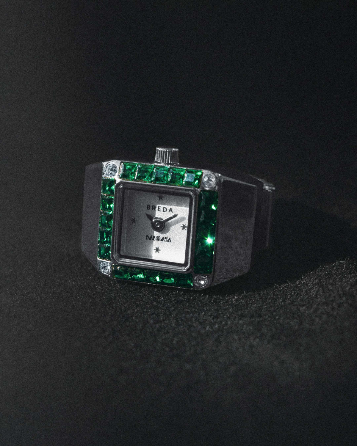 BREDA x DALMATA Time Ring - Silver