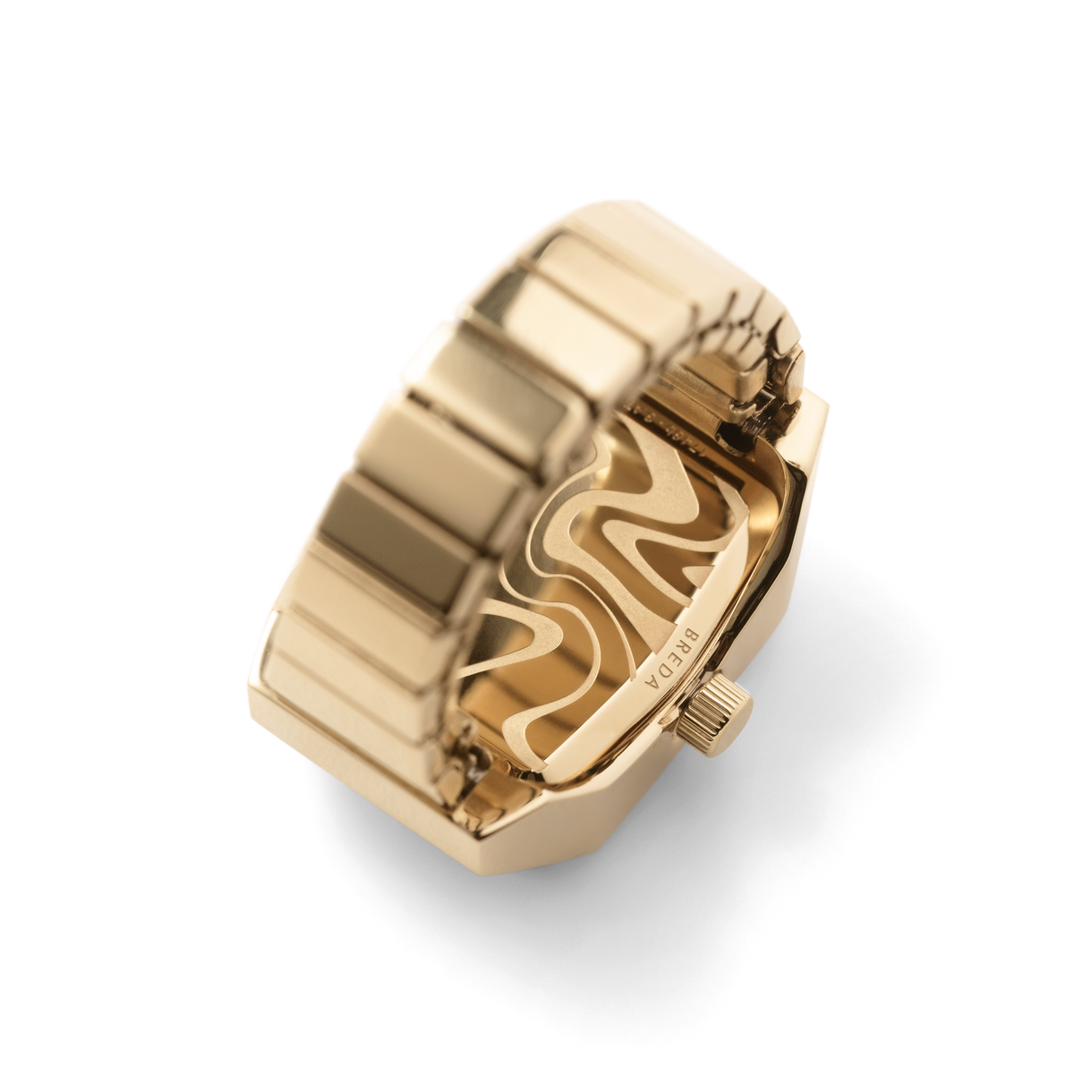 BREDA x DALMATA Time Ring - Gold