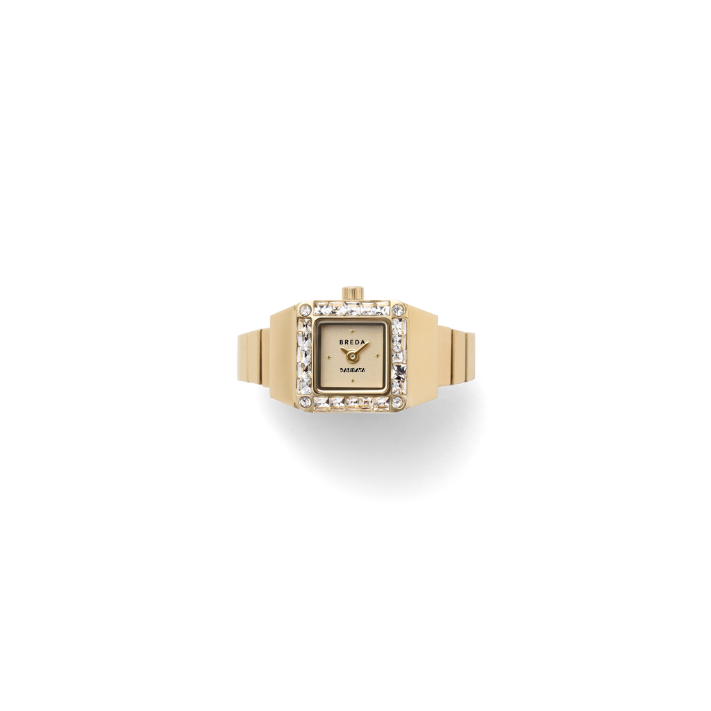 BREDA x DALMATA Time Ring - Gold