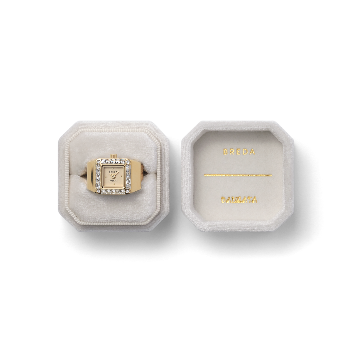 BREDA x DALMATA Time Ring - Gold